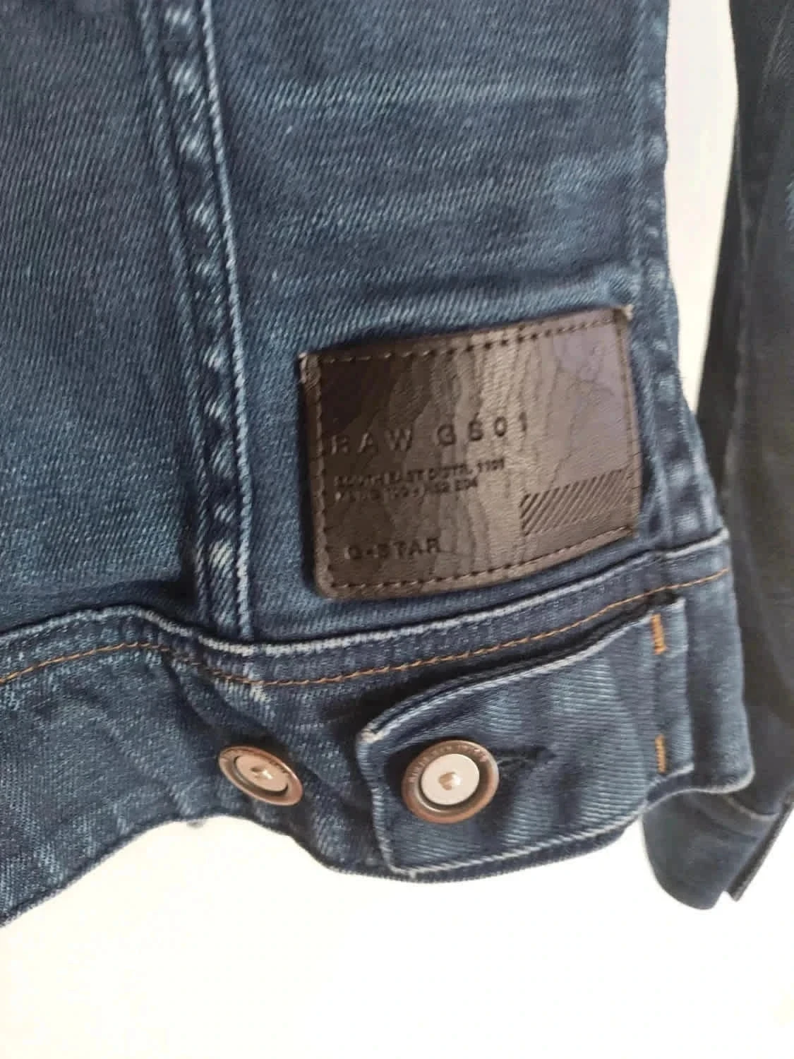 Veste jean G-Star G star tamanho S – photo 17